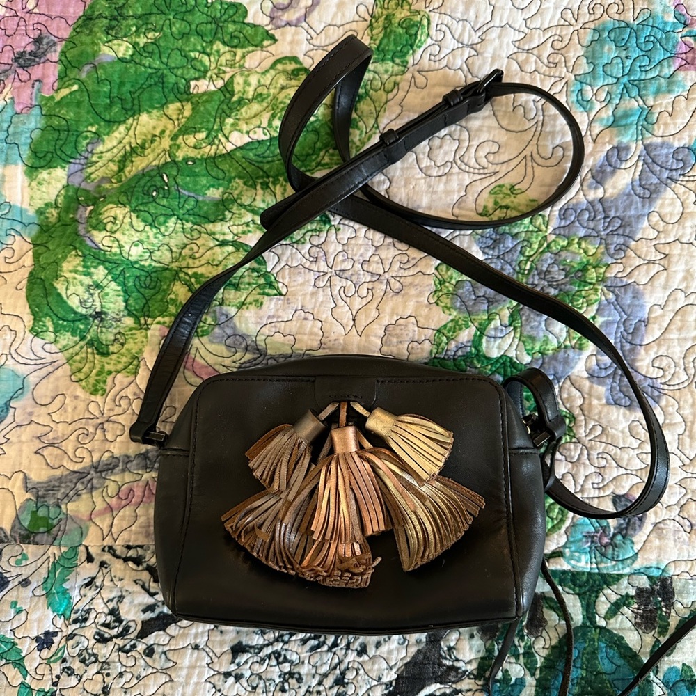 rebecca minkoff camera bag with tassels